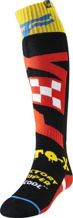 Носки кросс Fox FRI Czar Thin Sock Black/Yellow Носки кросс Fox FRI Czar Thin Sock Black/Yellow